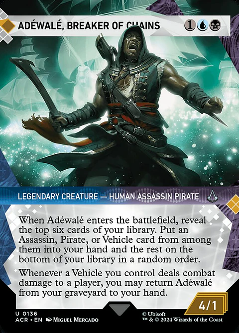 Adéwalé, Breaker of Chains (Borderless)