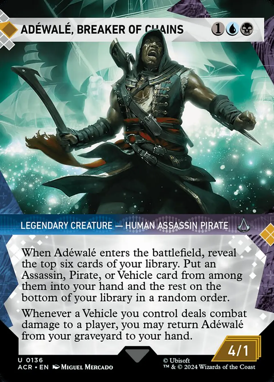 Adéwalé, Breaker of Chains (Borderless) 1