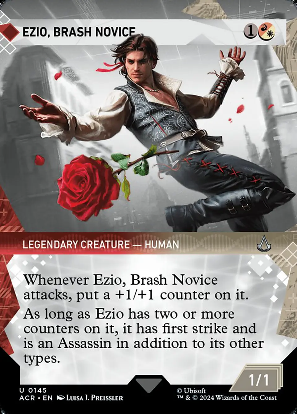 Ezio, Brash Novice (Borderless) 1