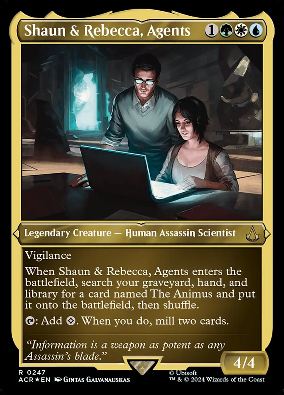 Shaun & Rebecca, Agents 1