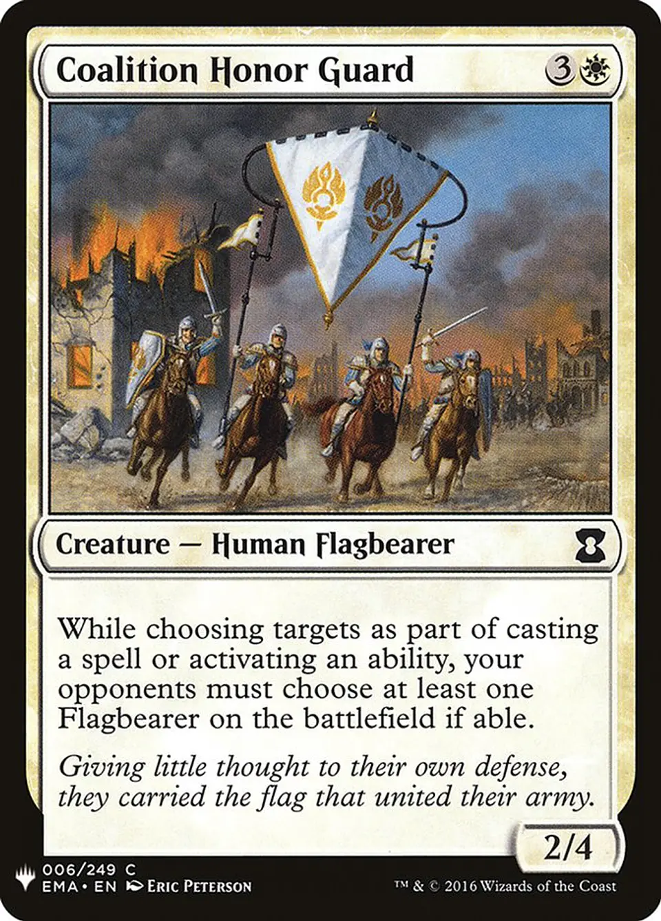 Coalition Honor Guard (The List) 1