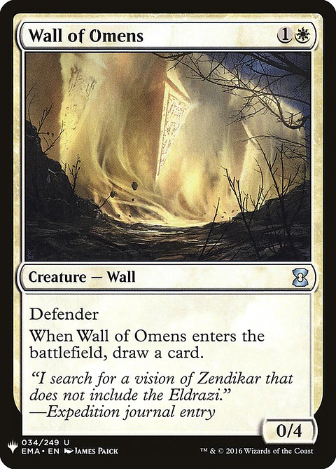 Wall of Omens (The List)