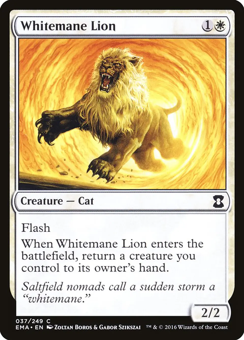 Whitemane Lion 1