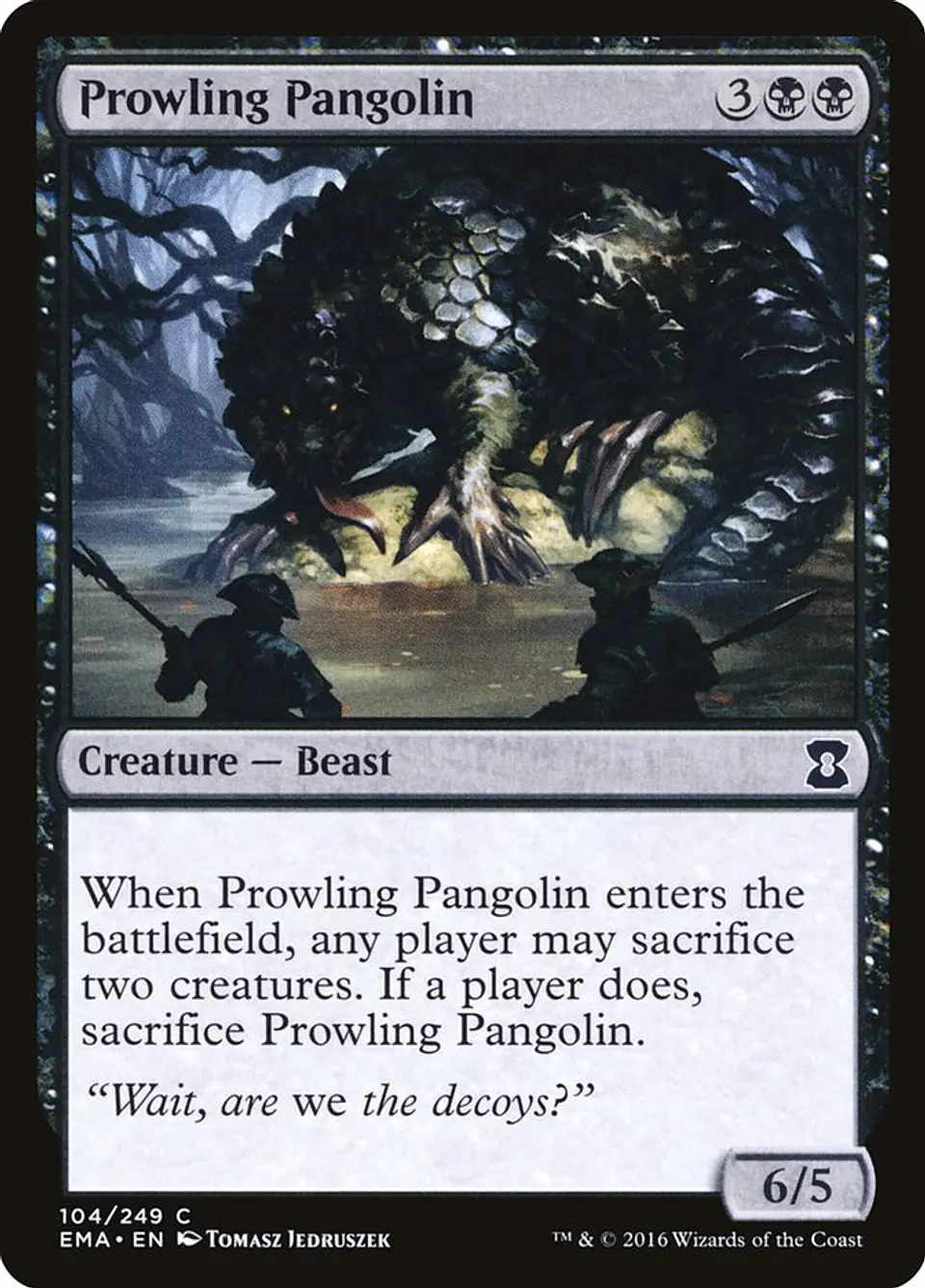 Prowling Pangolin 1