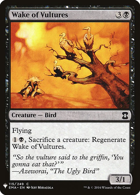 Wake of Vultures (The List)
