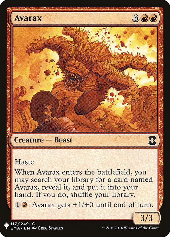 Avarax (The List)