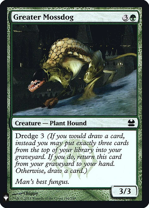 Greater Mossdog (The List)