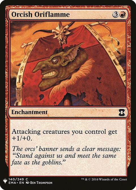 Orcish Oriflamme (The List)