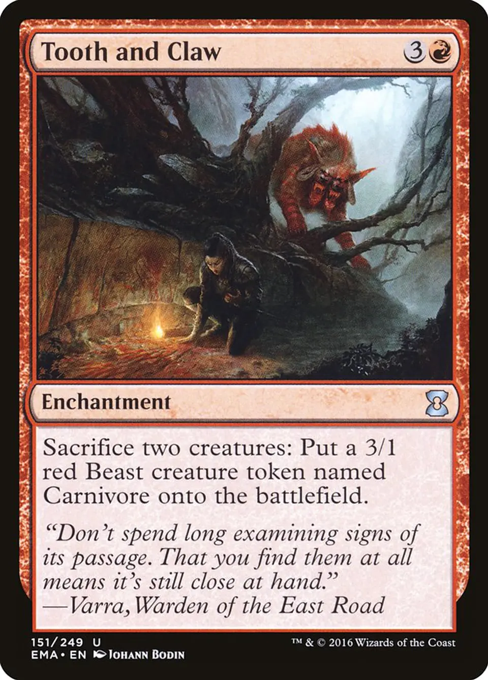 Tooth and Claw 1
