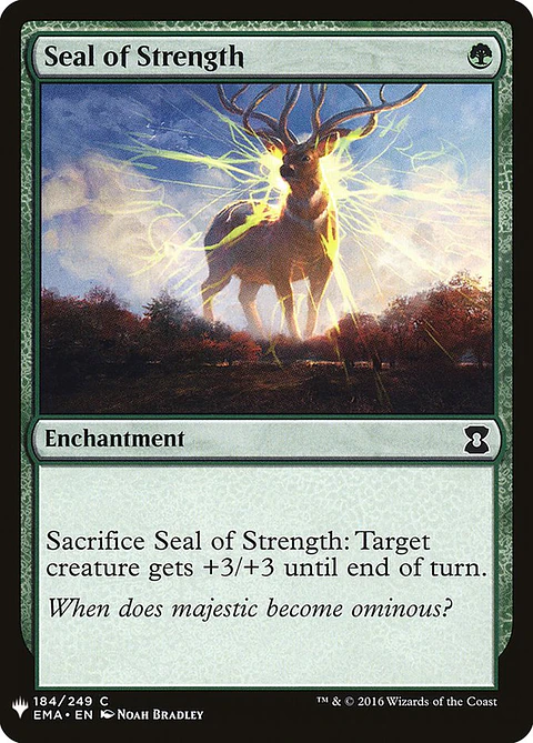 Seal of Strength (The List)
