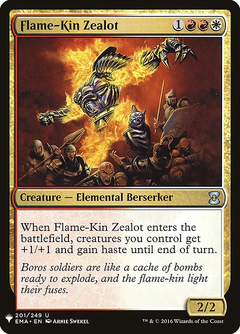 Flame-Kin Zealot (The List)