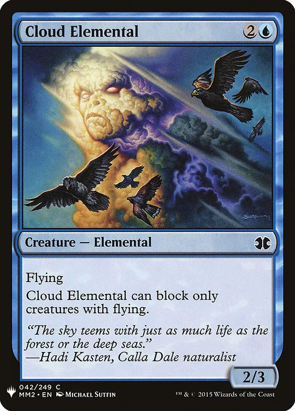 Cloud Elemental (The List) 1