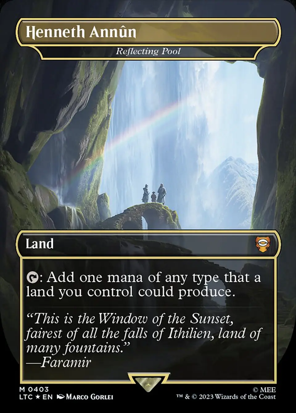 Reflecting Pool (Borderless) 1