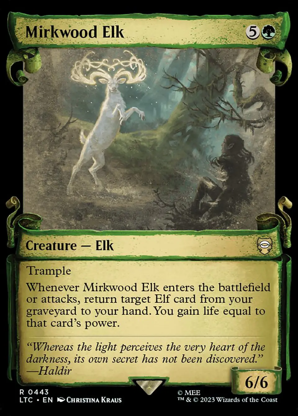 Mirkwood Elk (Showcase) 1