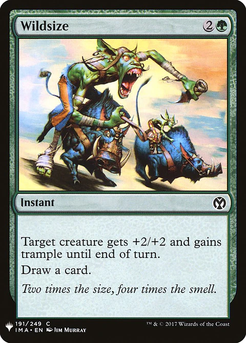 Wildsize (The List)
