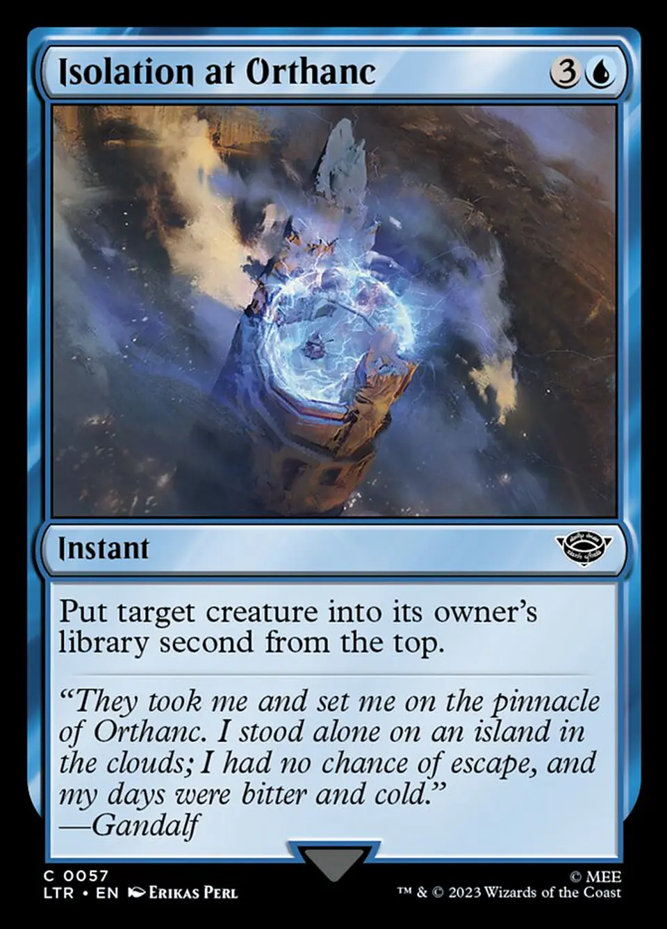 Isolation at Orthanc 1