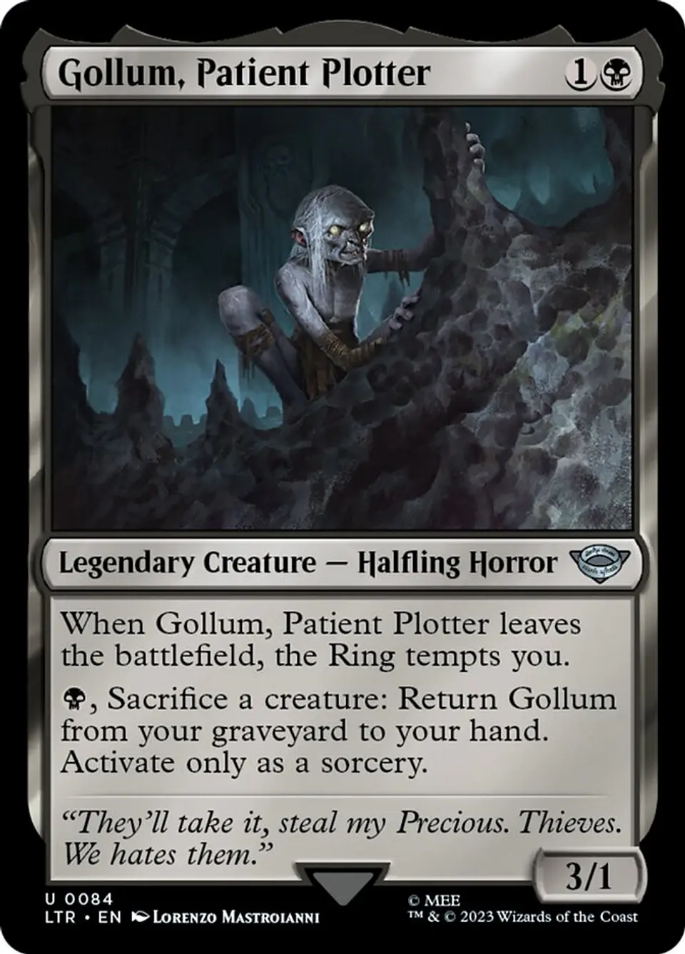 Gollum, Patient Plotter 1