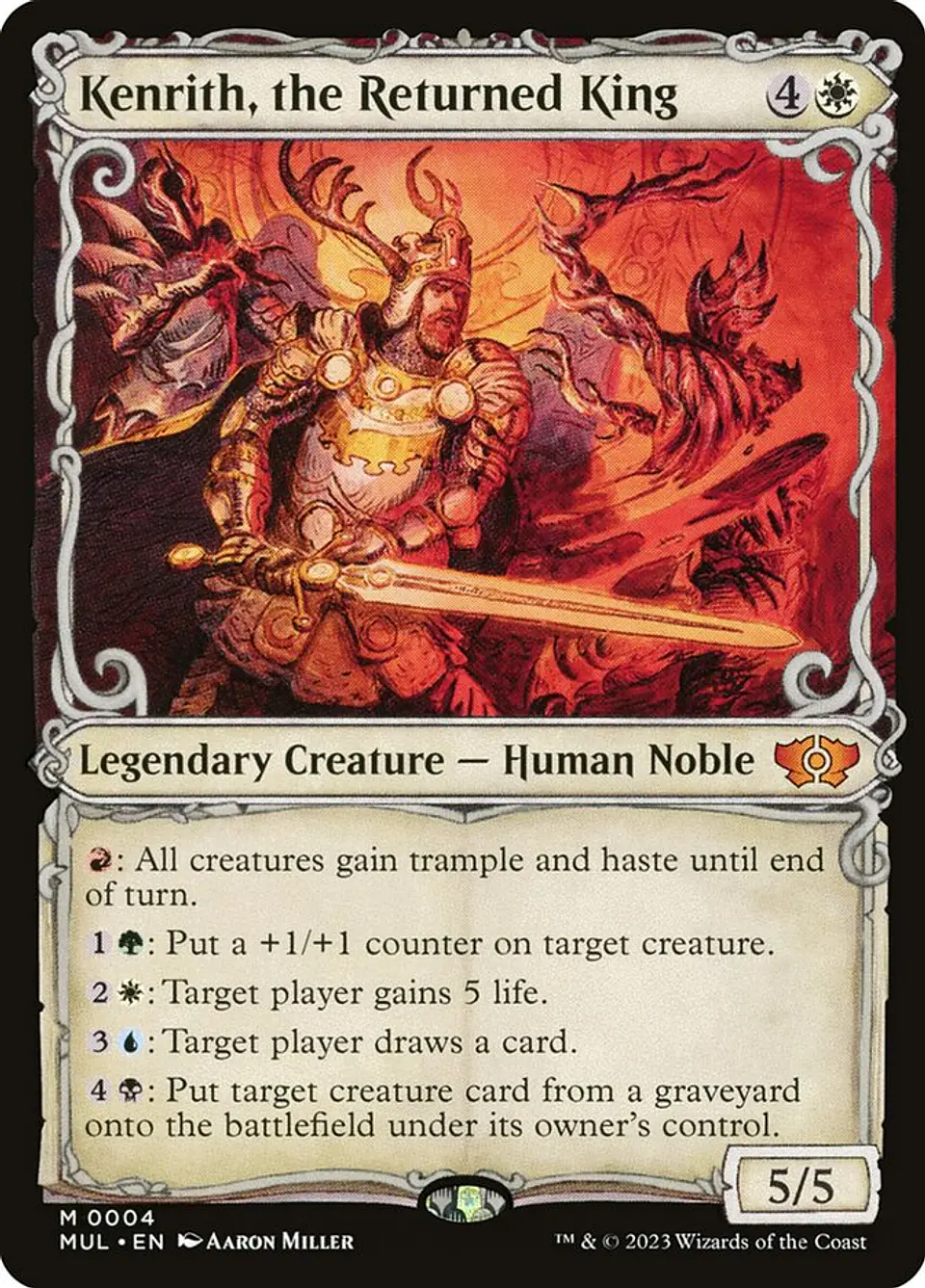 Kenrith, the Returned King (Showcase) 1