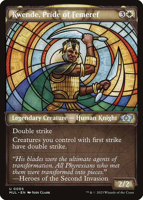 Kwende, Pride of Femeref (Showcase)