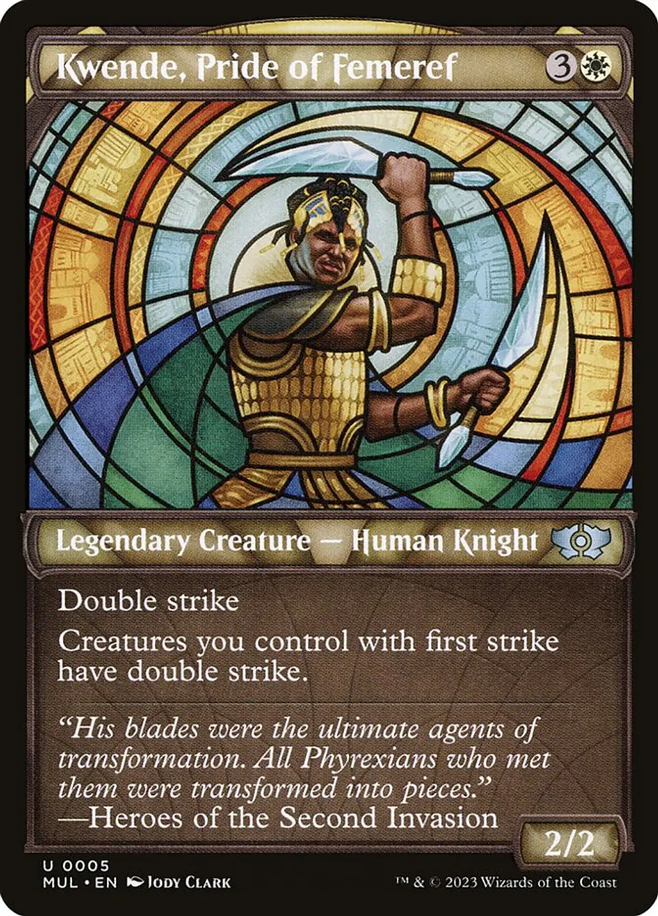 Kwende, Pride of Femeref (Showcase) 1