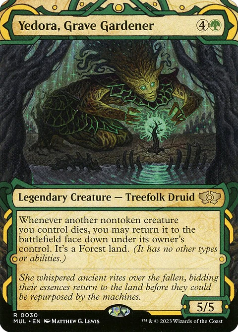 Yedora, Grave Gardener (Borderless)