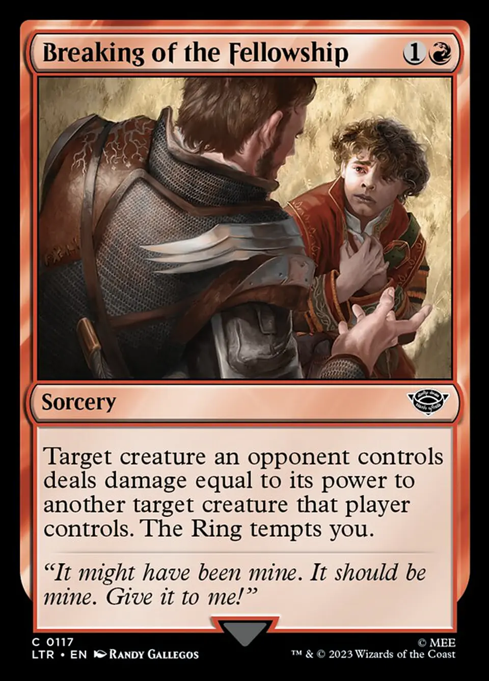 Breaking of the Fellowship 1