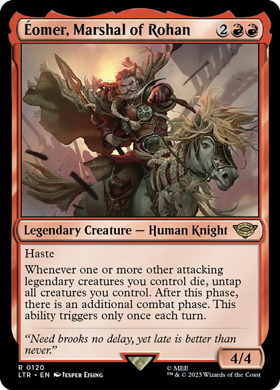 Éomer, Marshal of Rohan 1