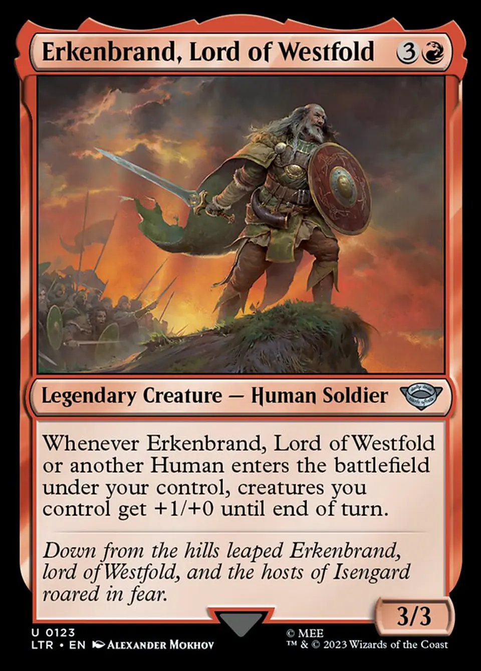 Erkenbrand, Lord of Westfold 1