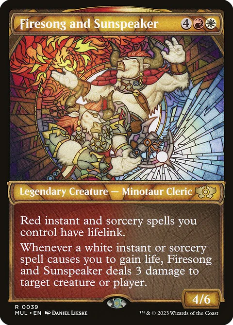 Firesong and Sunspeaker (Showcase)