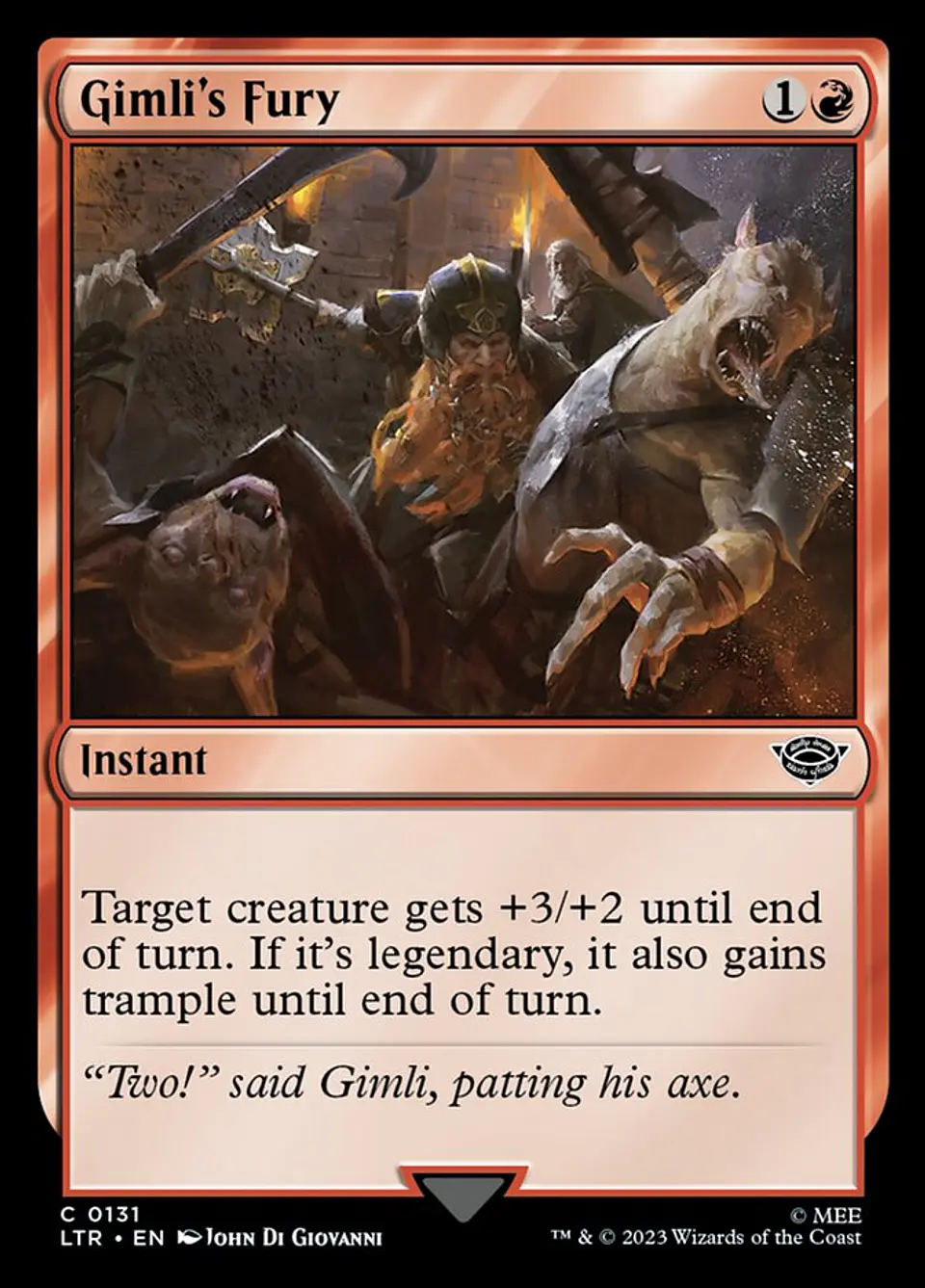 Gimli's Fury 1