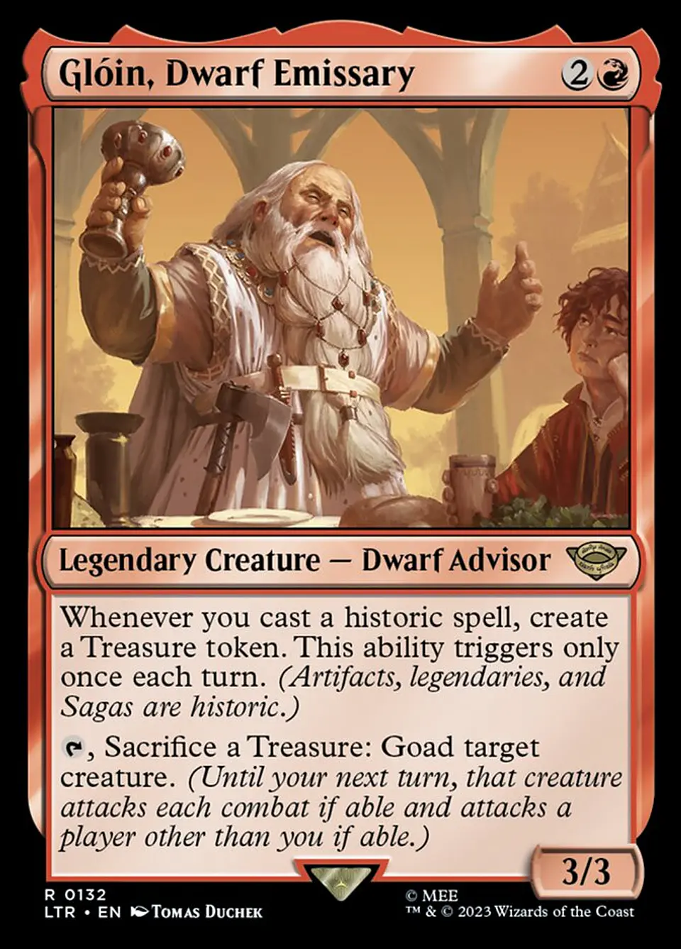 Glóin, Dwarf Emissary 1