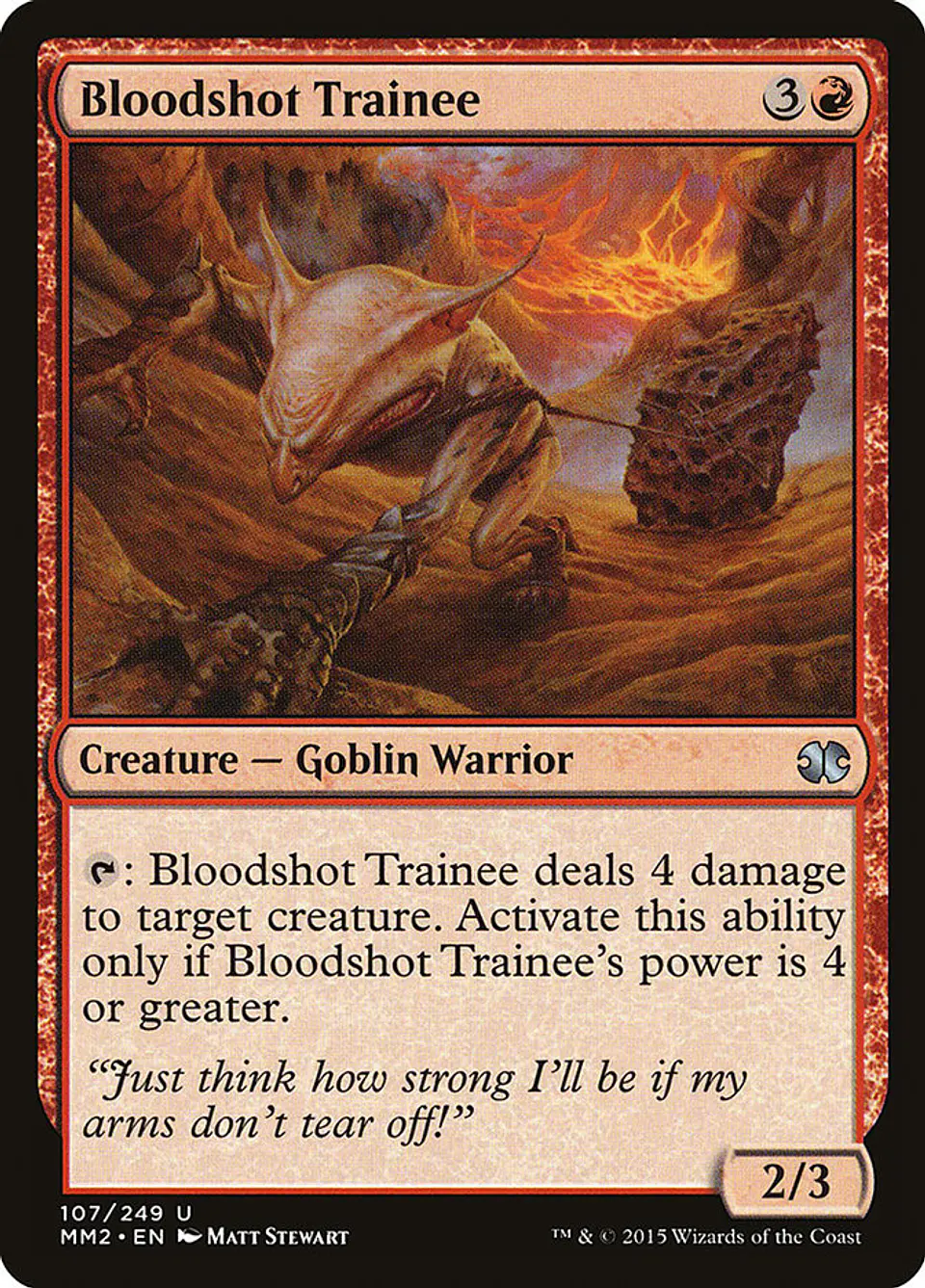 Bloodshot Trainee 1