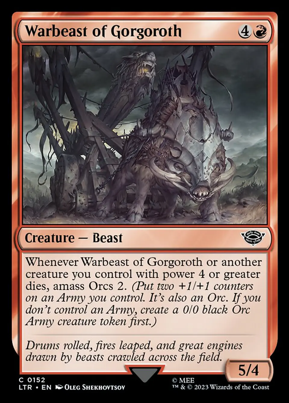 Warbeast of Gorgoroth 1