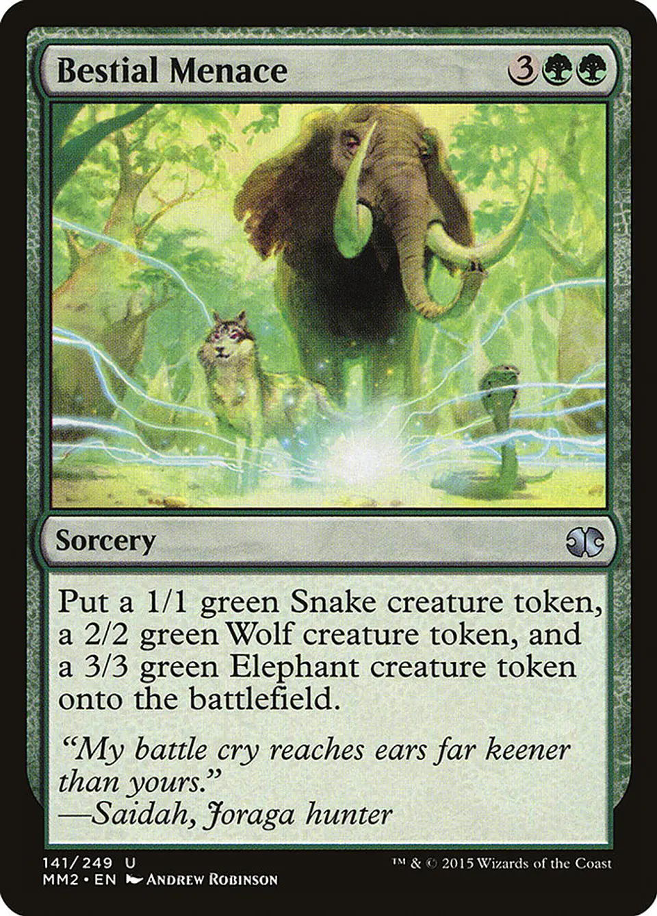 Bestial Menace 1