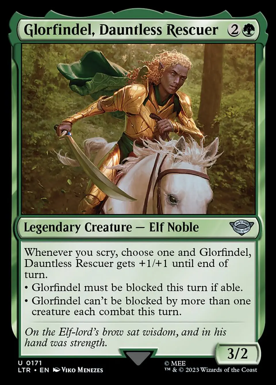 Glorfindel, Dauntless Rescuer 1