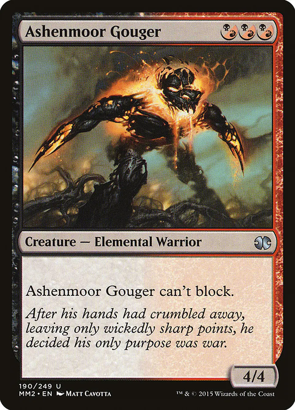 Ashenmoor Gouger 1