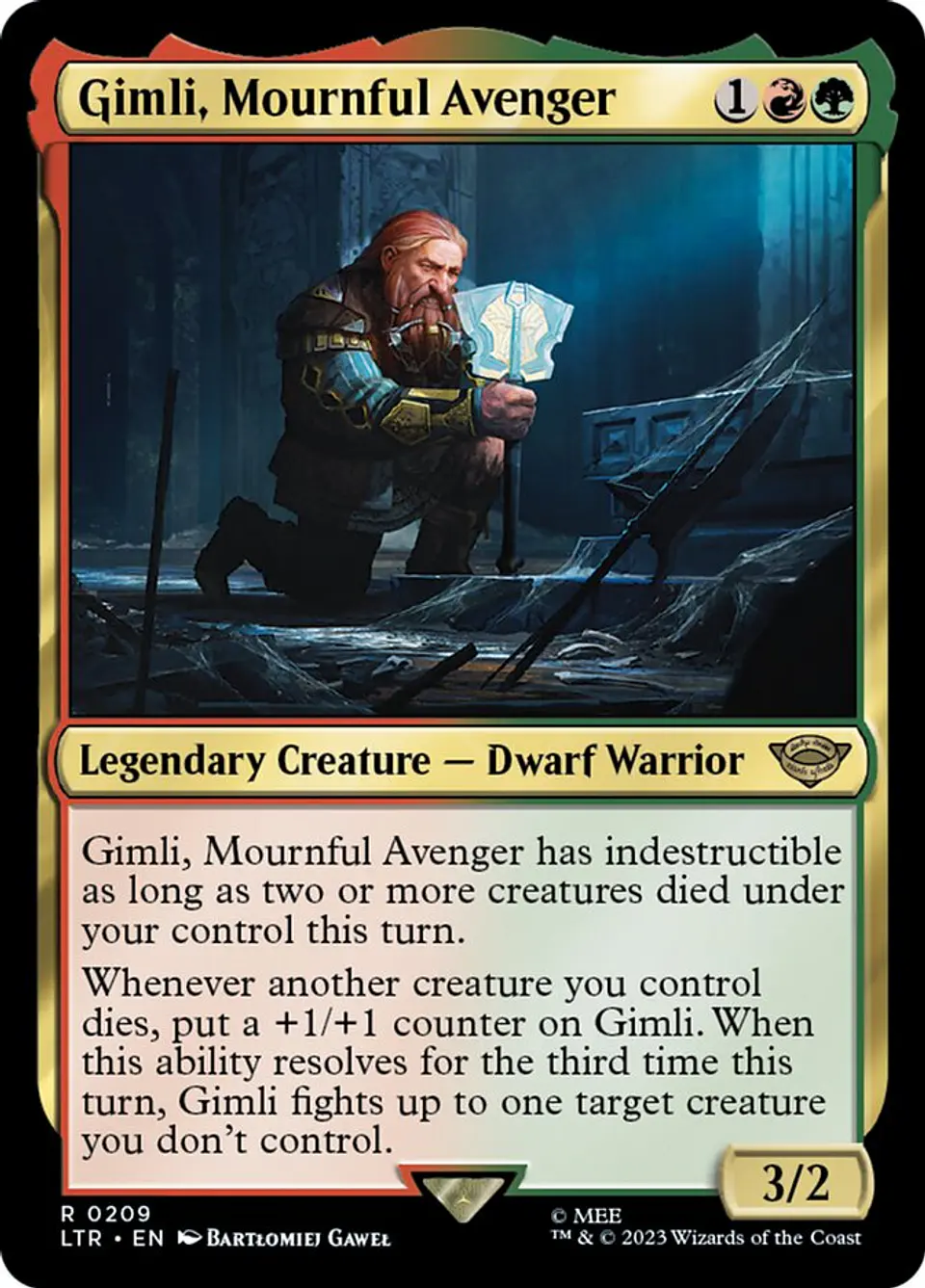 Gimli, Mournful Avenger 1