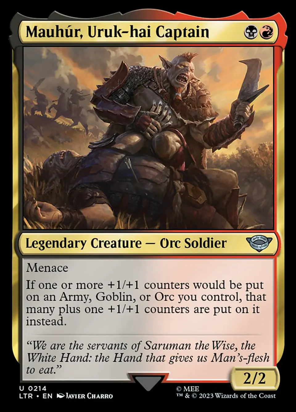 Mauhúr, Uruk-hai Captain 1