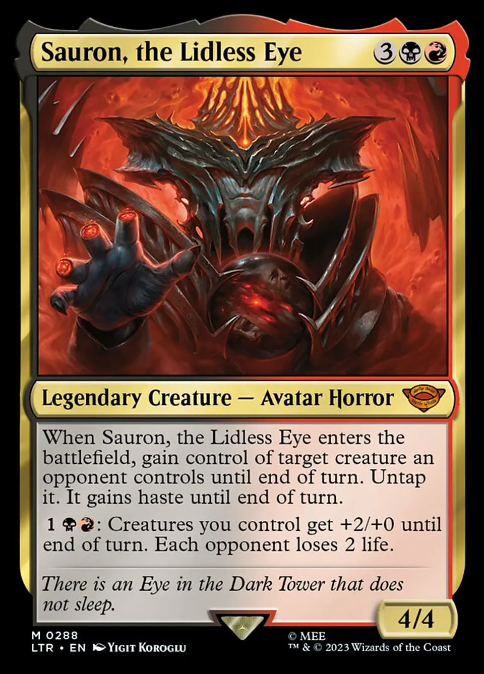 Sauron, the Lidless Eye 1
