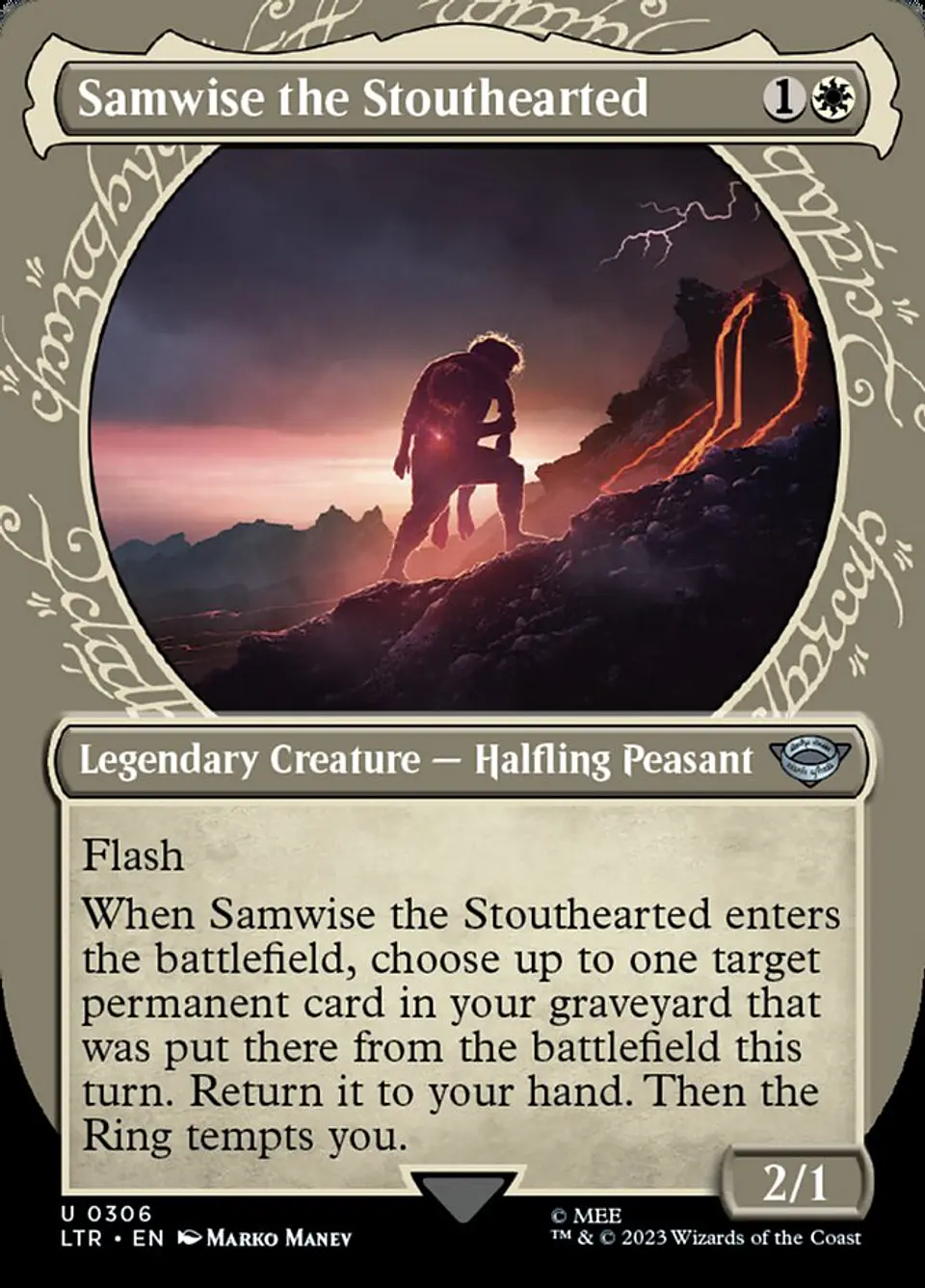 Samwise the Stouthearted (Borderless) 1