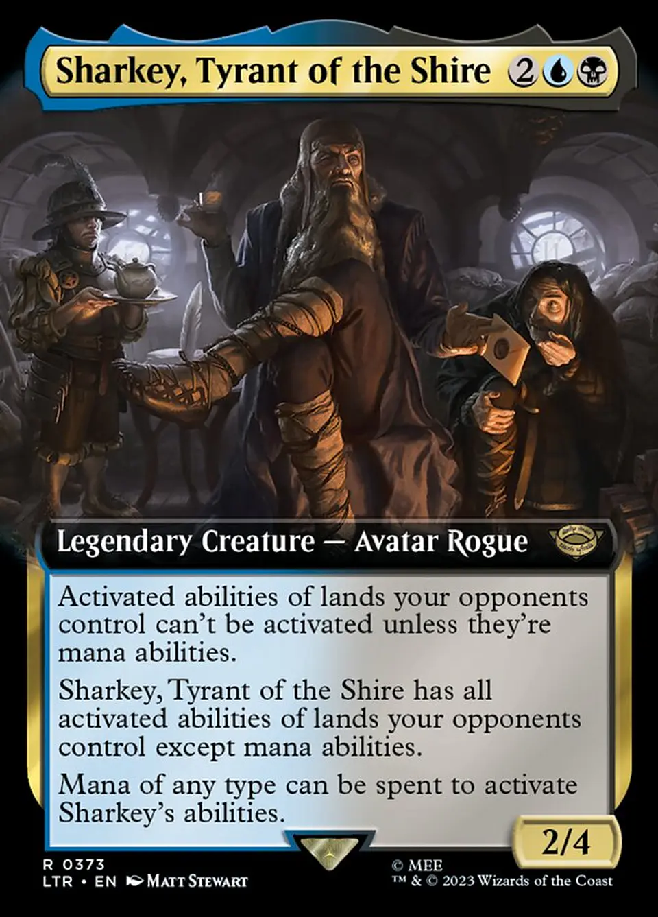 Sharkey, Tyrant of the Shire (Extended Art) 1