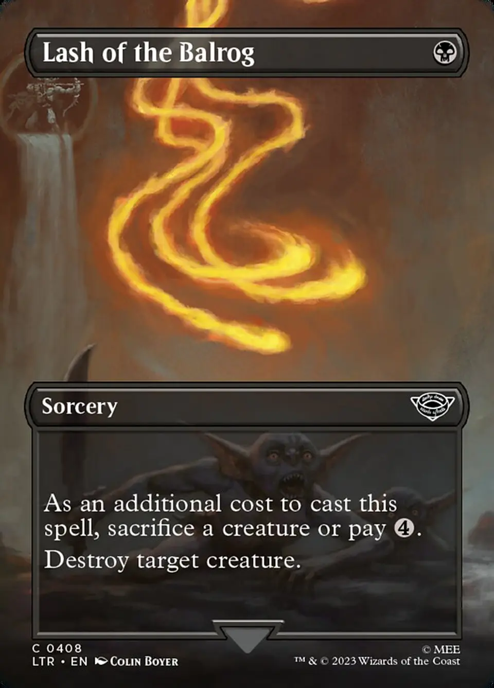 Lash of the Balrog (Borderless) 1