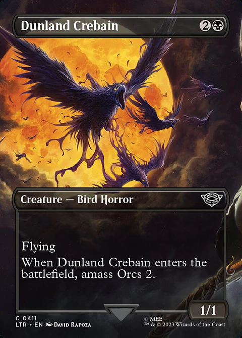 Dunland Crebain (Borderless)