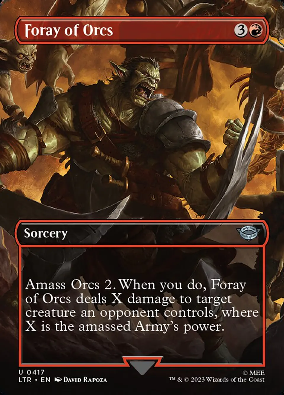Foray of Orcs (Borderless) 1