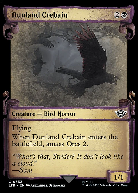 Dunland Crebain (Showcase)