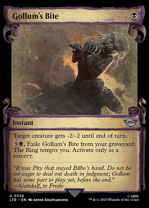 Gollum's Bite (Showcase)