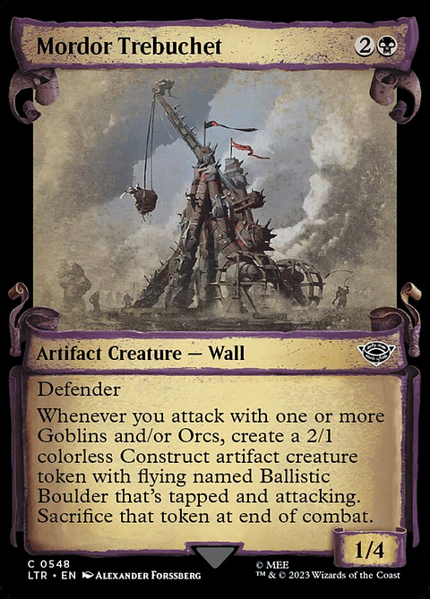Mordor Trebuchet (Showcase)