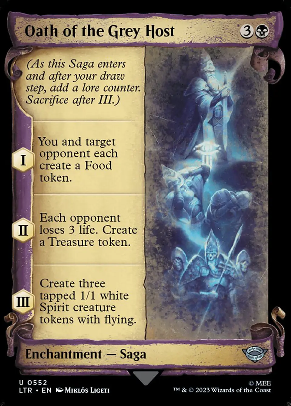 Oath of the Grey Host (Showcase) 1