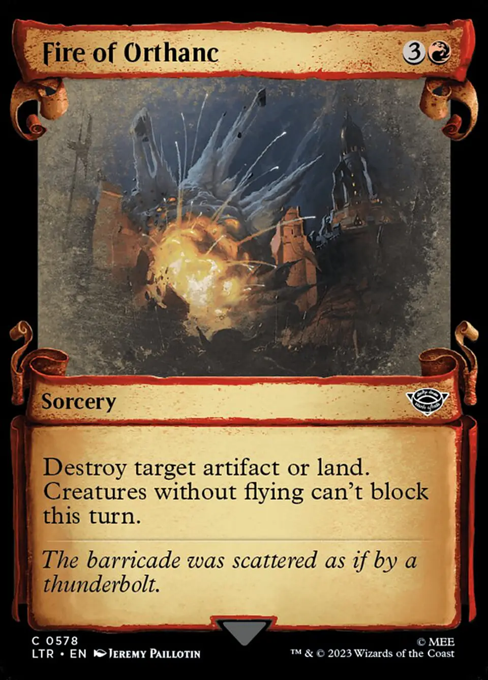 Fire of Orthanc (Showcase) 1