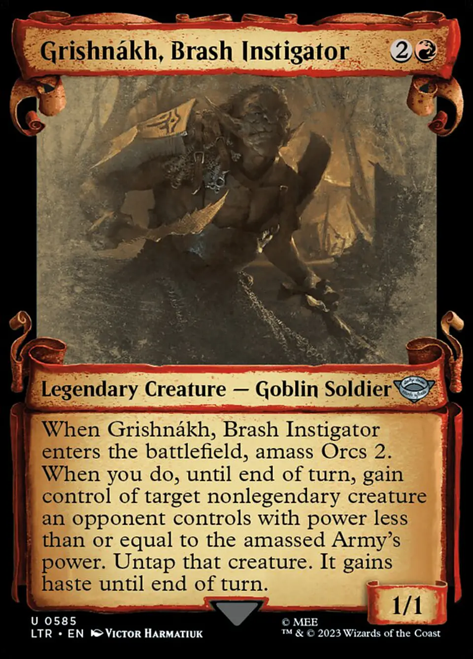 Grishnákh, Brash Instigator (Showcase) 1